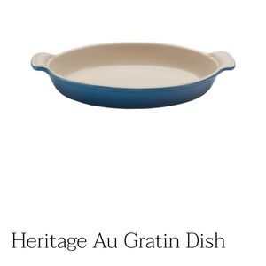 Le Creuset Heritage Au Gratin Dish